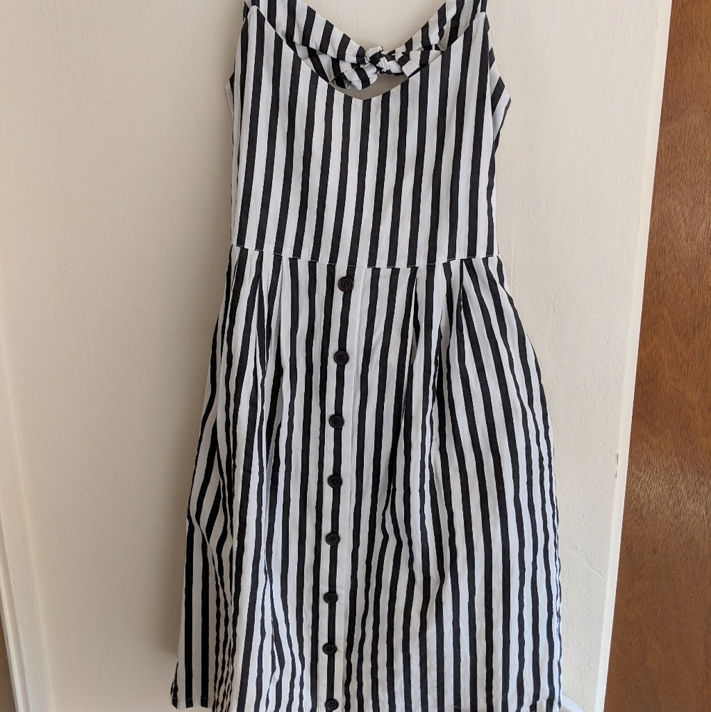 Mango Spaghetti Strap Midi Dress